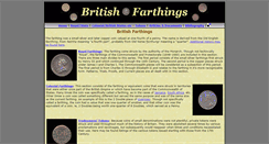 Desktop Screenshot of britishfarthings.com
